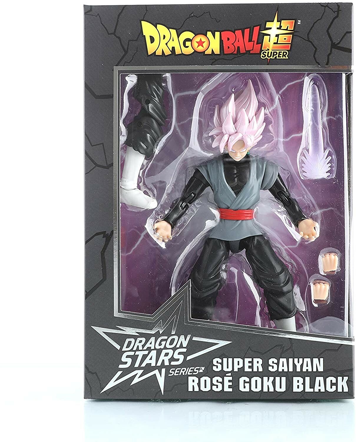 Dragon Ball Super - Dragon Stars - Super Saiyan Rose Goku Black, 6.5  Action Figure