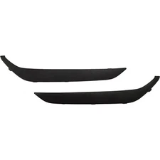 Front Driver & Passenger Side Set Bumper Cover Moldings For 16-18 Hyundai Tucson