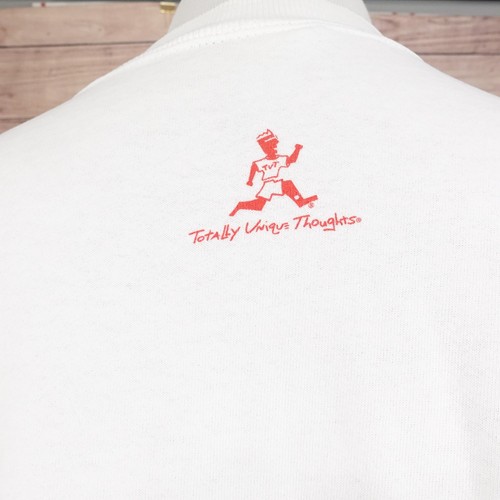 VINTAGE LO QUE SEA! SUDADERA KNOW IT LIVE IT WEAR IT AÑOS 90 HECHA EN EE. UU. TALLA XL - Imagen 9 de 10