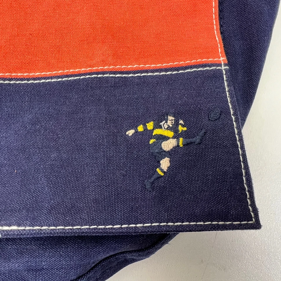 Ralph Lauren регби экипажа холст сумка-планшет синий/оранжевый - Изображение 2 из 4