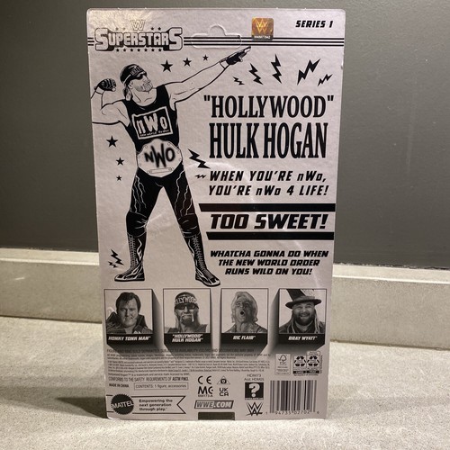 WWE Superstars Hollywood Hulk Hogan Wal-Mart Exclusive UNPUNCHED IN HAND NEW! - Picture 4 of 4