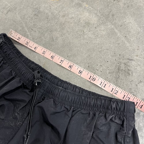 Medium US Army PT Pants Mens Black Military Training Windbreaker Nylon - Picture 4 of 4