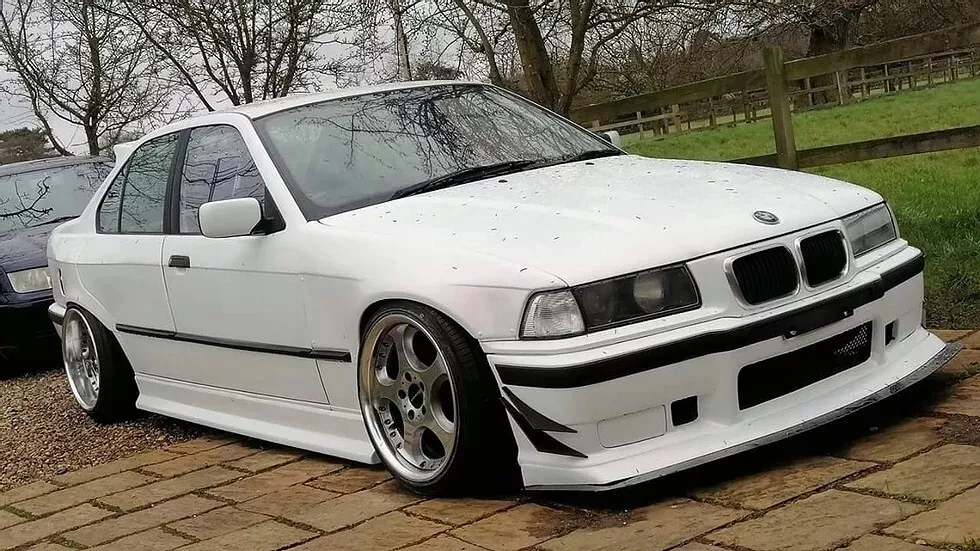 Bmw 3 E36 Sedan Felony Form look fender flares overfenders 6 pcs