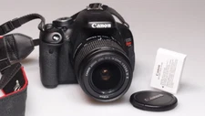 CANON T3i 18mp DIGITAL CAMERA W/18-55mm IS ZOOM LENS EXCELLENT.