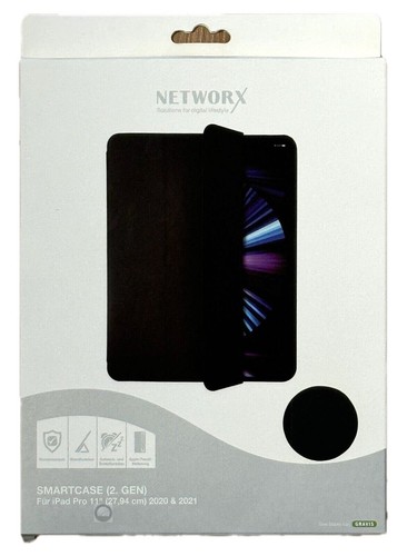 Custodia protettiva Networx smartcase compatibile con Apple iPad Pro 11 2021 Apple Pencil 2 - Foto 4 di 5