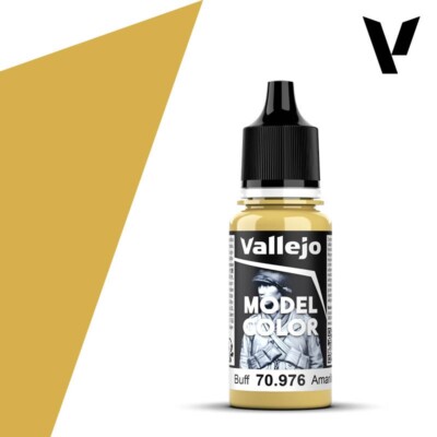 Vallejo Model Colour #123 - Buff - 18 ml Matt Acrylic Paint