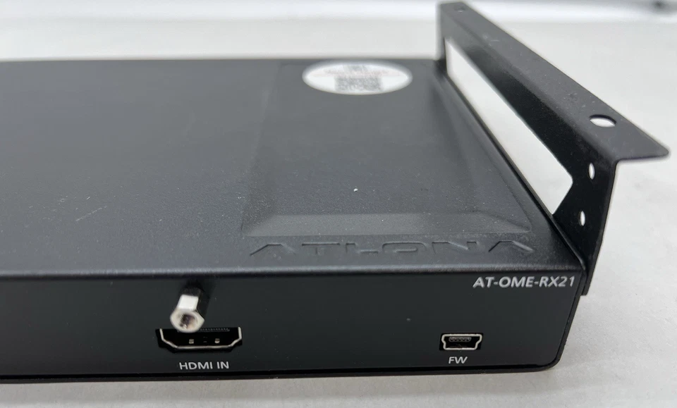 Escalador Atlona AT-OME-RX21 Omega 4K/UHD para enchufe HDBaseT y HDMI tipo E Foto 3 de 4