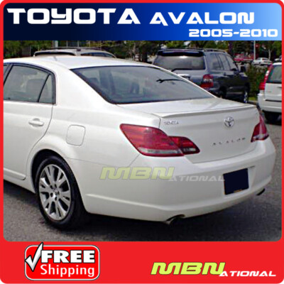 For 05-10 Toyota Avalon Rear Trunk Lip Spoiler Painted ABS 070 BLIZZARD PEARL