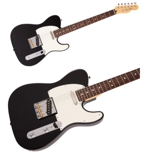 Fender Made in Japan Hybrid II Series Telecaster Black Rosewood Electric  Guitar