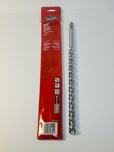 Vermont American 14050 5/8 Inch Masonry Drill Bit 13 Inches Long 3/8 Inch Shank