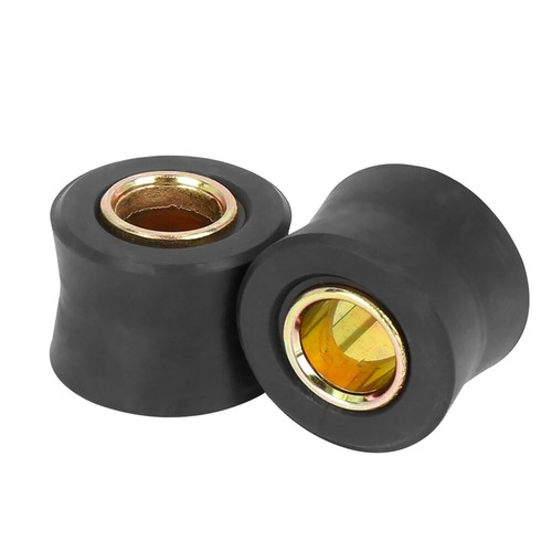 10Pcs Universal Motorbike 10mm Rear Shock Absorber Cushion Rubber Ring Bushing - Foto 6 di 6