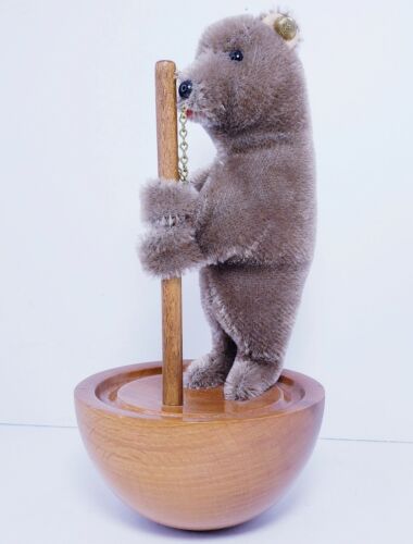 1994 Steiff Museum Collection Roly-Poly Circus Bear In Box Replica 1894 Vintage - Picture 4 of 12