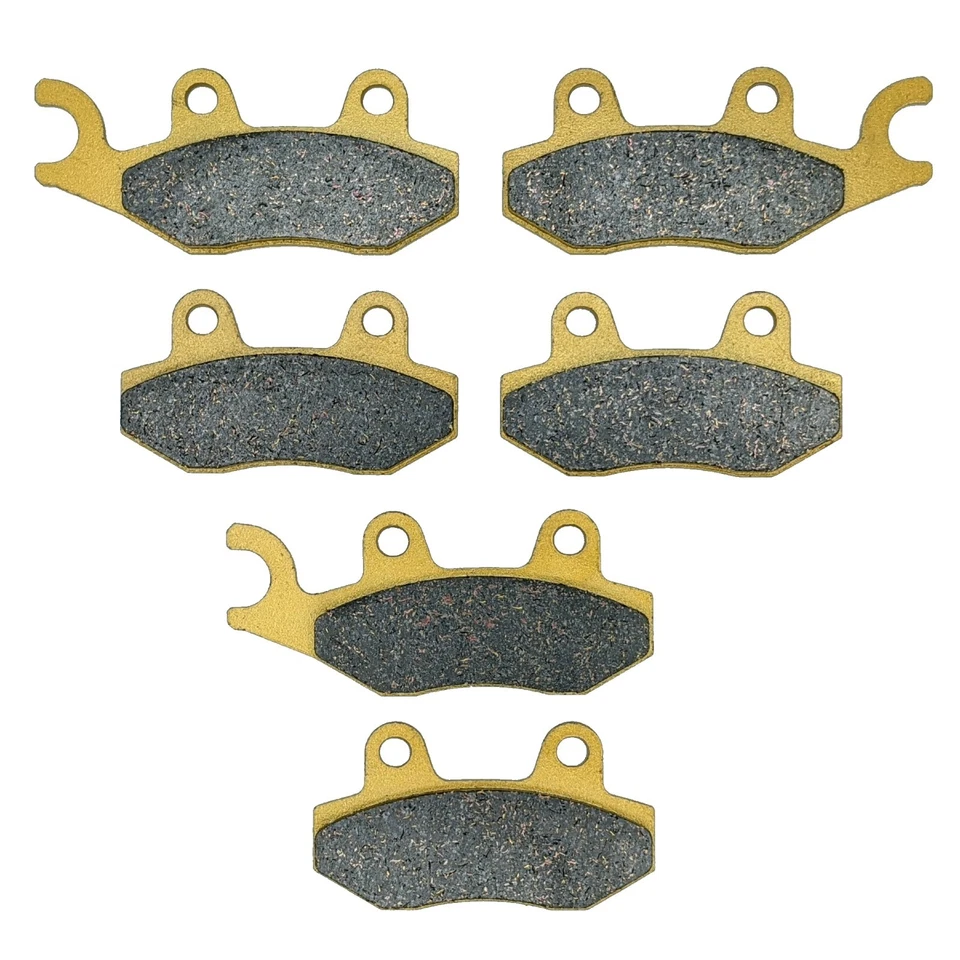 Traild Can Am Commander 1000R/800 Ceramic Brake Pad Set 2011-2020 Front & Rear - Image 2 of 4