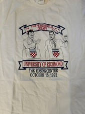 1992 Richmond Presidential Debate T Shirt XL Campaign Political President USA