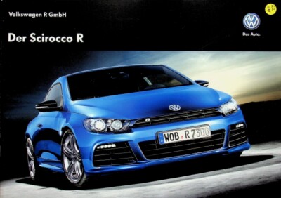 294440) VW Scirocco R Prospekt 10/2011