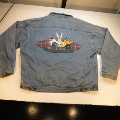 VINTAGE Bugs Bunny Daffy Duck Tweety LOONEY TUNES DENIM JEAN