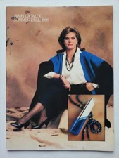 1985 Summer Fall AVON BIG Catalog RENEE SIMONSEN Carole Kurzin Bitten Knudsen