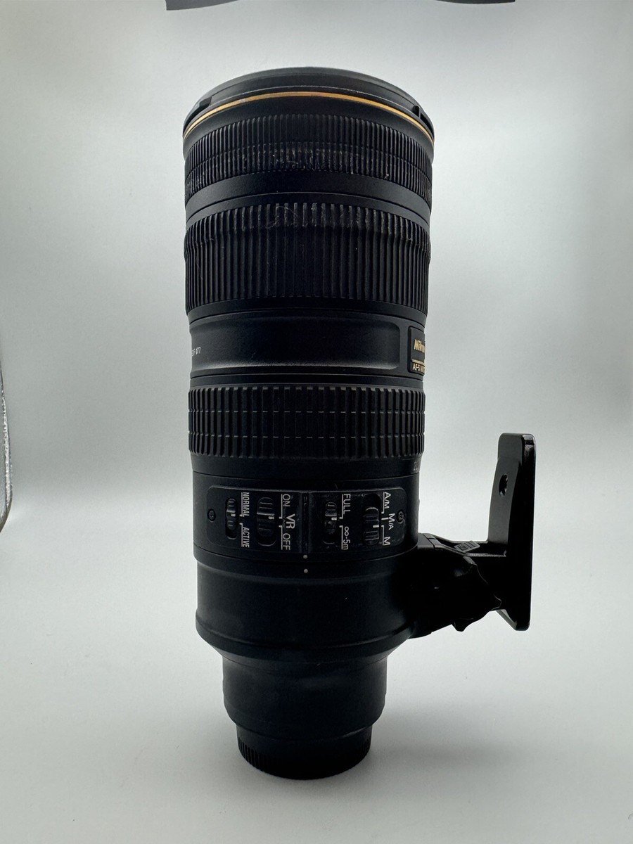 NIKON AF-S NIKKOR 70-200MM 1:2.8 ED VR LENS Zoom Lens Nikkor