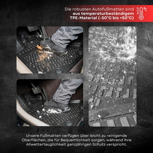 Alfombrillas 3D aptas para Volkswagen Passat B7 2011-2014 - Imagen 10 de 11