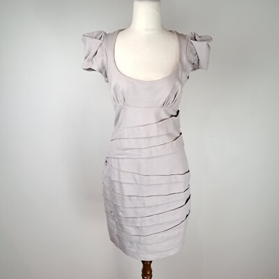 Sheike Womens Dress Size 8 Pink Stretch Formal Event Party Cocktail Evening  | eBay