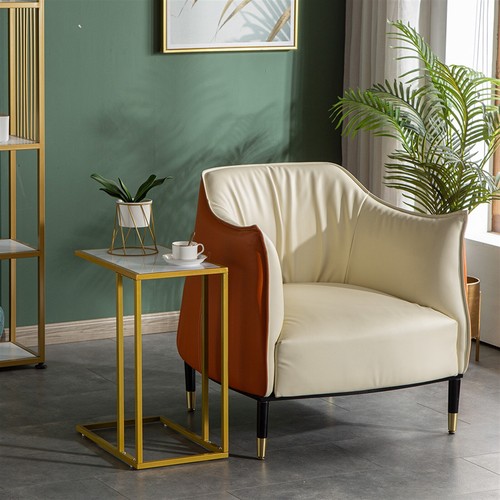 Simple Bedside Sofa Side Table C-Shaped Coffee Tea End Laptop Desk Living Room - Picture 11 of 11