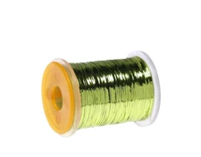 FLY TYING TINSEL - OLIVE - 0.3mm - 150 yds. - Flat Mylar - Fly Tying Materials
