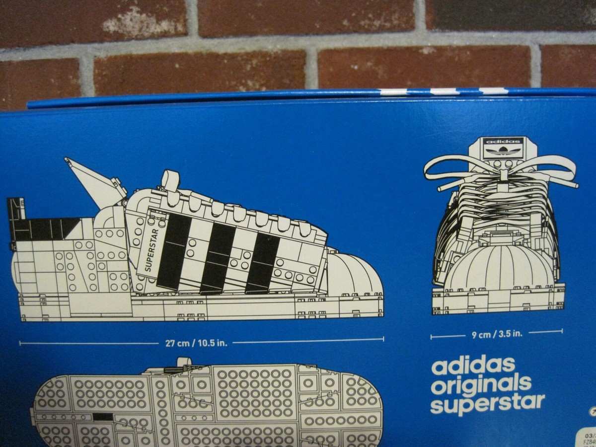 2021 LEGO 10282 ADIDAS ORIGINALS SUPERSTAR (731 PIECES)--NEW