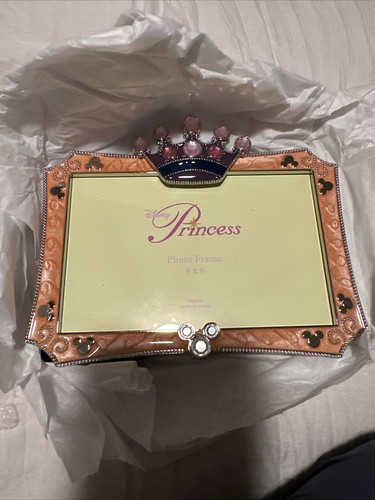 Genuine Disney Parks Princess Crown 4x6 Collectible Photo Frame - Picture 4 of 4