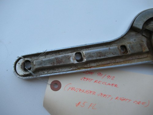 Porsche 911/912 ('65-'68) SWB Seat Recliner (Passenger Seat , Right Side) #5FL - Picture 8 of 11
