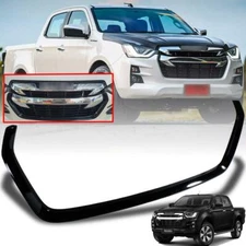 FRONT LOWER GRILLE COVER GLOSS BLACK FOR ISUZU D-MAX PICKUP UTE 2020-2021 4WD