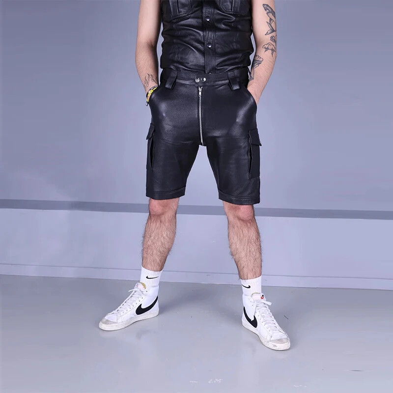 パンツ BADBOY HORSE LEATHER SHORTS BLACK BADBOY HORSE LEATHER SHORTS BLACK