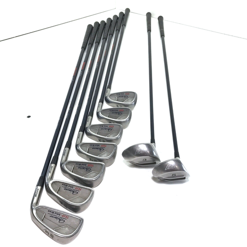 Mizuno TC29 Mid Size RH Iron Club Set 3 4 6 7 8 9 Iron PW 3 5 Wood w/ 82g Shafts