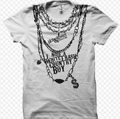 Her & Kings County White Trash Country Boy T-shirt