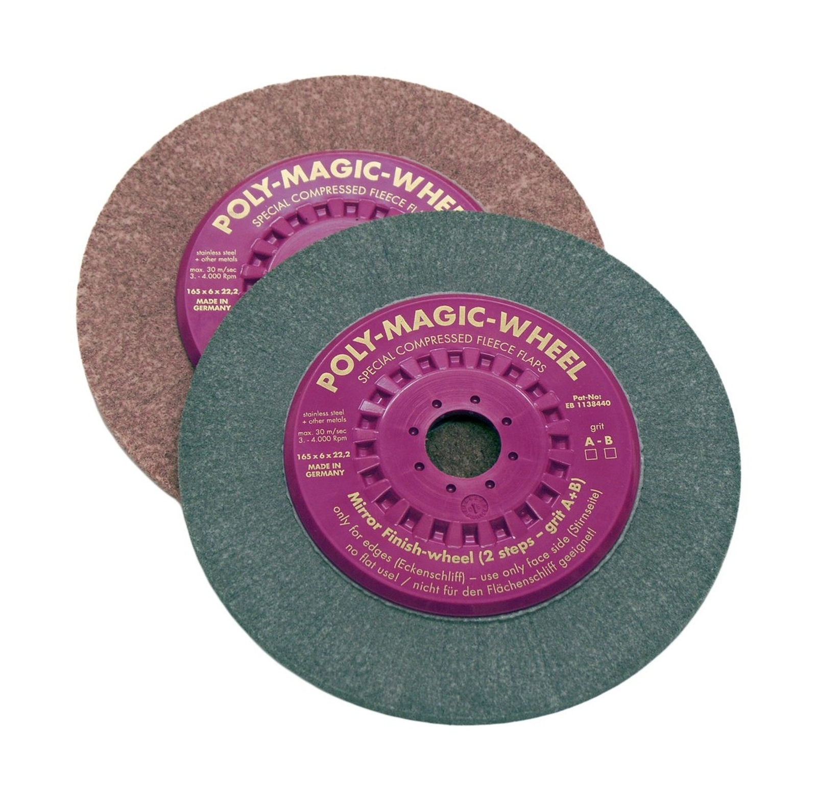 CS Unitec 96720 Poly-Magic-Wheel Dry Polishing Abrasive Disc