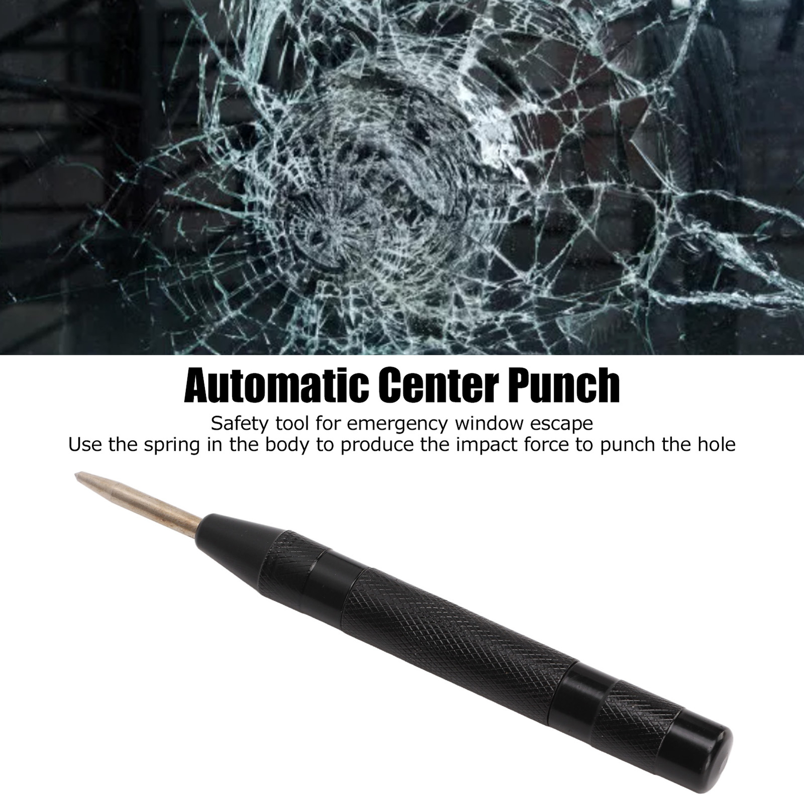 Center Punch Window Breaker Hardness Steel Structure Adjustable Tension Tool DXS eBay