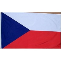 Czech Republic 3ft X 5ft Printed Polyester Flag, New, Free Shipping on sale Czech Republic 3ft X 5ft Printed Polyester Flag, New, Free Shipping on sale