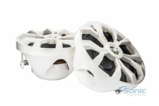 Belva BBMS8W 8” 2-Way 500 Watt White Marine Coaxial Speakers Boat ATV Motorcycle