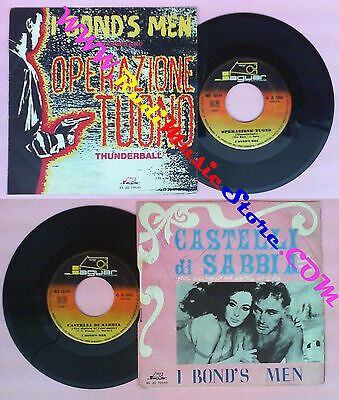 LP 45 7'I BOND'S MEN Operation Donner Sandburgen Thunderball keine CD DVD