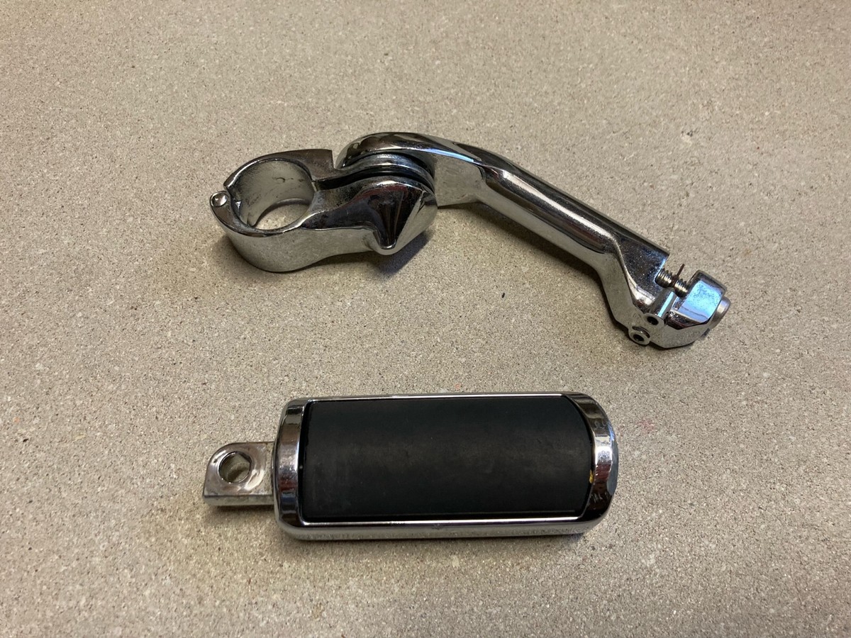 Harley OEM Willie G Skull Footpeg Long Adjustable Highway