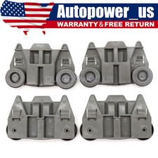W10195417V 4 PC Dishwasher Wheels Lower Rack fit for Kenmore,KitchenAid,Maytag