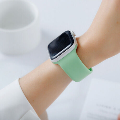 iWatch Armband Strap Soft für Apple Watch Ultra2 9 8 7 6 5 4 Series Silikon 40/49 - Bild 10 von 73