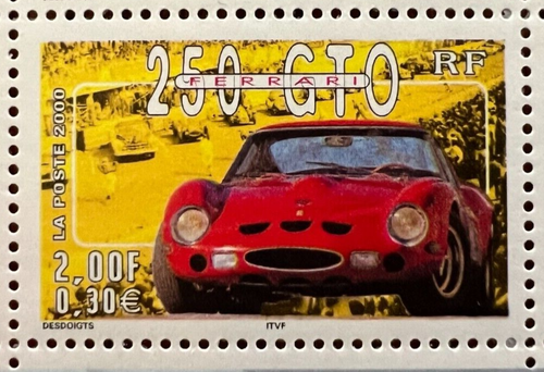 Stamps France-Classic Cars Sheet of 10 Stamps 2 Denominations 2000 (J43338) - Picture 15 of 15
