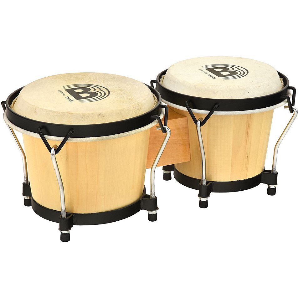 Бонго отскакивает Стандартным натуральным барабаном Бонго, Перкуссия NEU