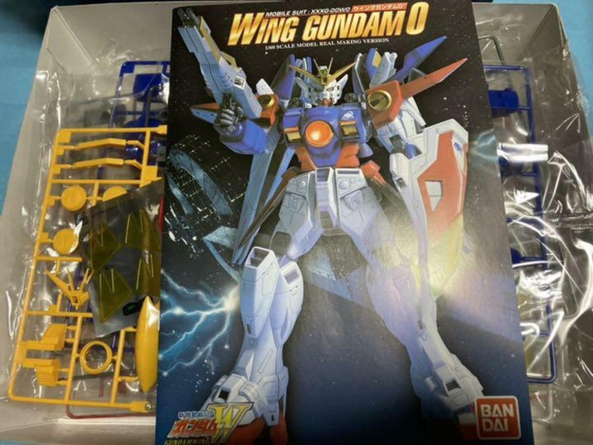 PG 1/60 Wing Gundam Zero Custom BANDAI New Mobile Suit