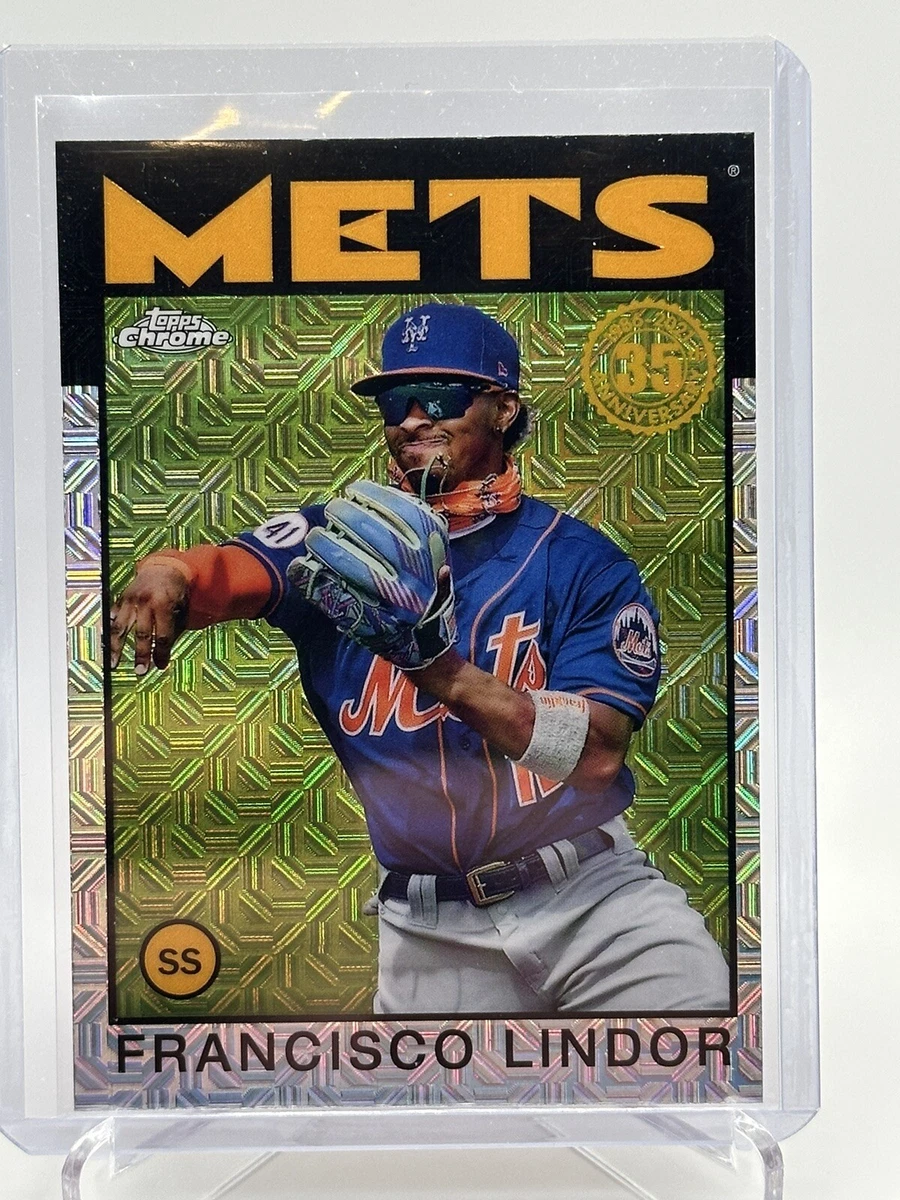 Francisco Lindor 2025 Topps Chrome 35th Anniversary, 08/13/2025