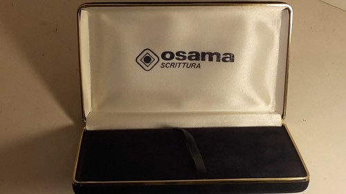 OSAMA-CUSTODIA PER PENNA O STILO-VINTAGE-CON GARANZIA-ASTUCCIO-SCATOLA-USATA - Foto 6 di 9