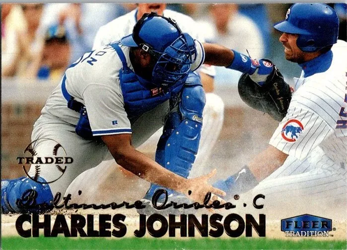 Charles Johnson trading card
