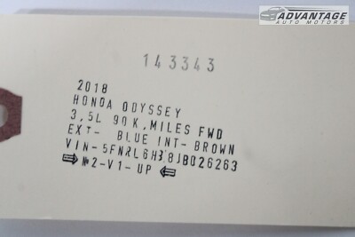 甲院ページ 2018-2022 HONDA ODYSSEY 3.5L FWD ENGINE SERPENTINE BELT TENSIONER
