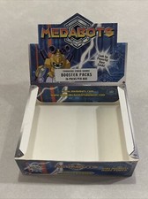  EMPTY 1999 MedaBots TCG Booster Box Upoer Deck Entertainment UDE CCG Empty Box