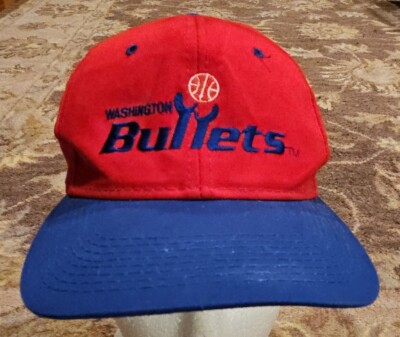 Washington Bullets NBA 1990 s Young An Hat Co. Red Snapback Hat